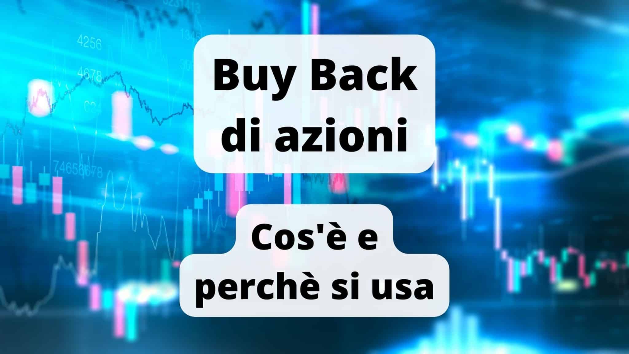 Buy Back di azioni