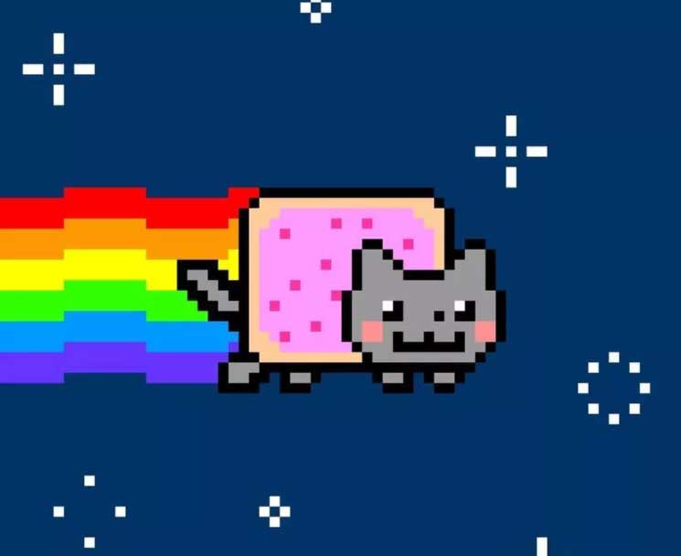 Nyan Cat NFT Non Fungile Token