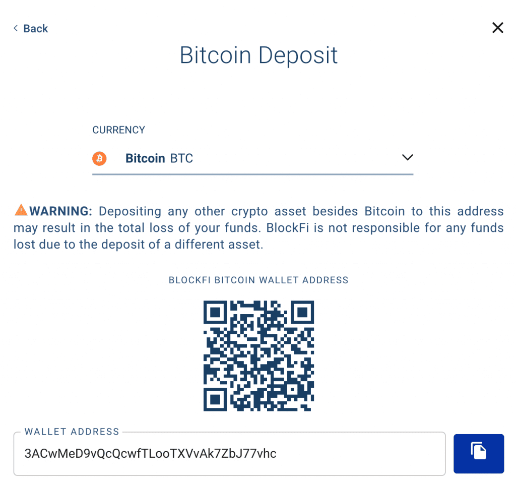 Depositiamo Bitcoin