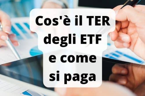 TER degli ETF costo di gestione