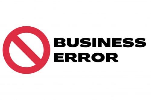 Business Error
