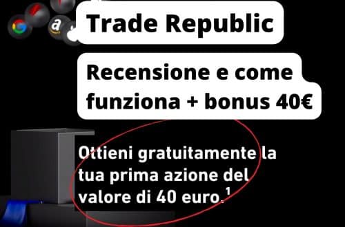 Trade Republic recensione bonus 40€