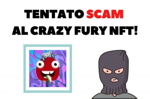 Tentato Scam al NFT Crazy Fury