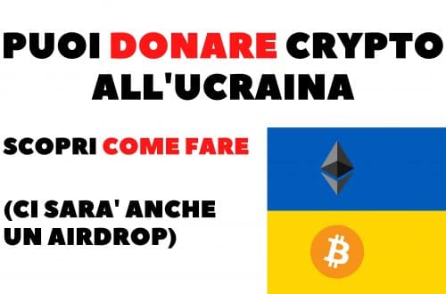 Come donare Crypto All'ucraina