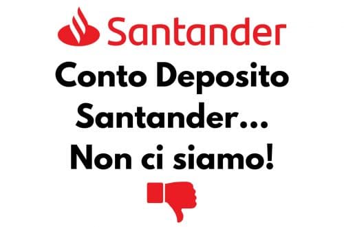 Conto deposito Santander Consumer Bank
