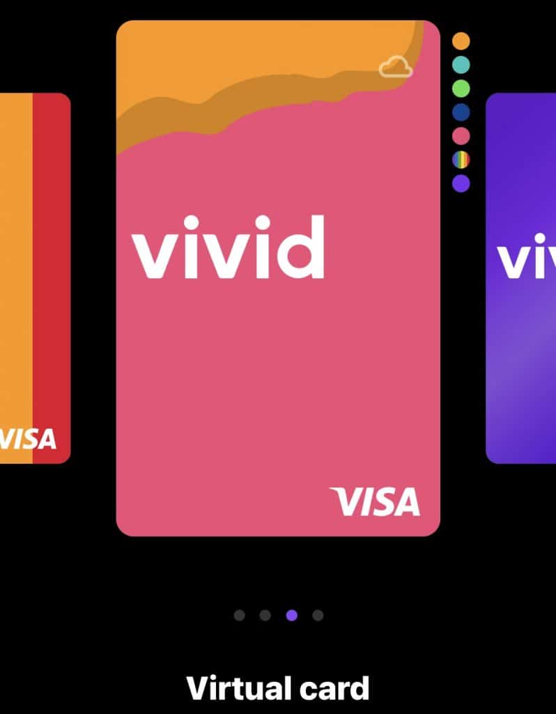 La carta di debito virtuale di Vivid Money