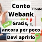 Recensione Conto WeBank - Opinioni, pro e contro