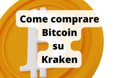 Come comprare Bitcon su Kraken