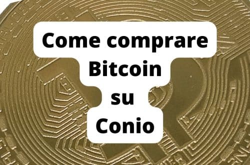 Come comprare Bitcoin su Conio