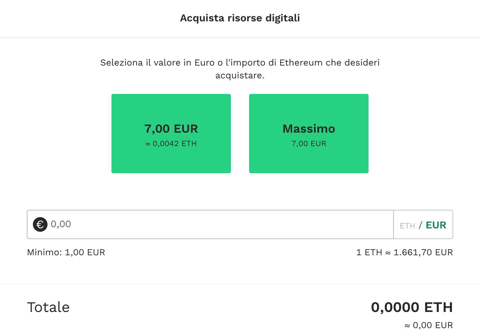 Investiamo con un minimo di 1€ sulle criptovalute e su BItpanda