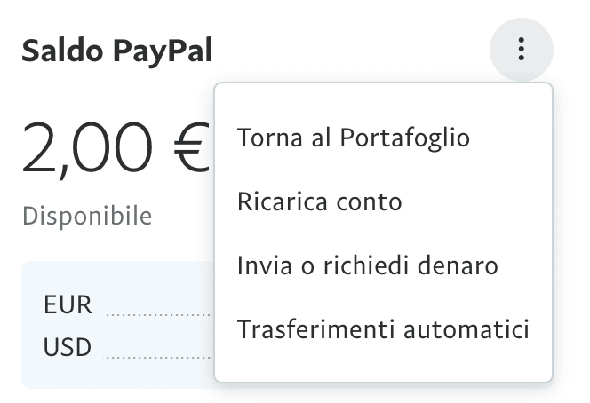 Come ricaricare il conto PayPal con bonifico