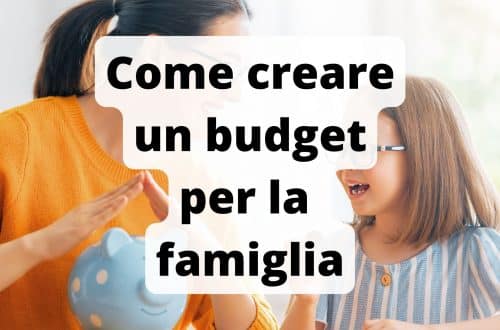 Come creare un budget per la famiglia