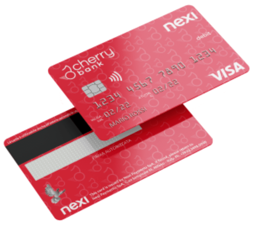 Carta di debito VISA di Cherry Bank