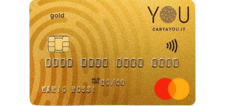 La carta You è la migliore scelta tra le carte di credito senza conto