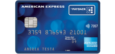 La carta Payback si affida al circuito American Express e offre una raccolta punti